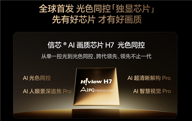 從光色同控AI芯片到黑曜屏Ultra：解碼海信E8Q Pro背后的技術(shù)突圍戰(zhàn)(圖2)