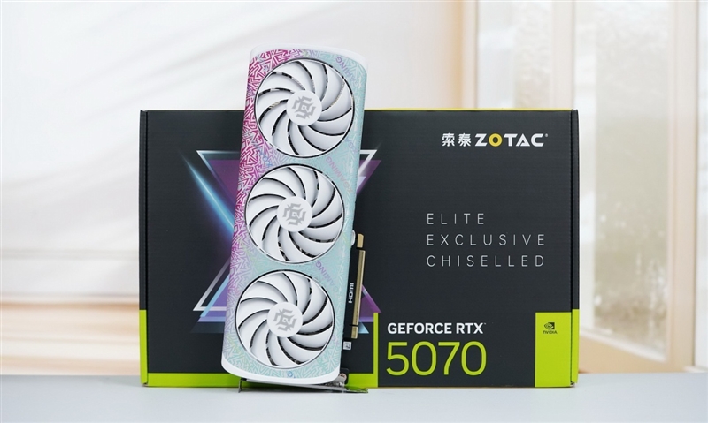 九游app：索泰RTX 5070 XGAMING OC顯卡評測：極具個性外觀之下 仍是游戲利器(圖1)