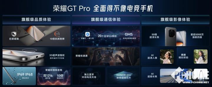 榮耀GT Pro發(fā)布 電競性能首發(fā)驍龍8至尊領(lǐng)先版(圖12)